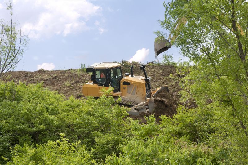 Land Clearing Machinery in Action